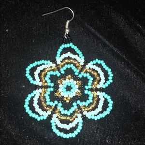 Beaded Earrings Jewelry Handmade